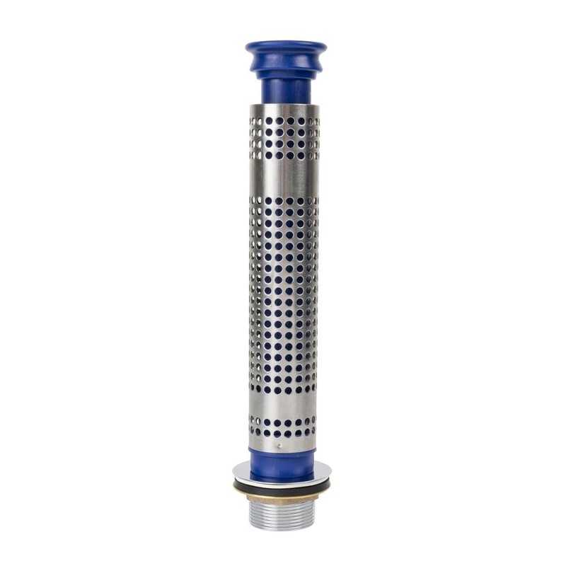 300MM Tall Commercial Sink Plug Strainer Overflow Waste Pipe with