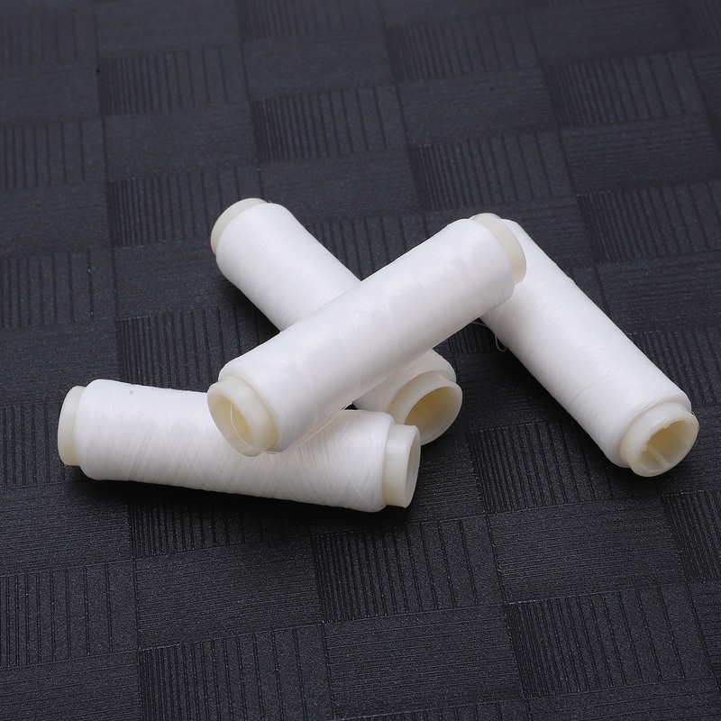 4pcs 100/200m Invisible Nylon Fishing Rubber Band Line High Elastic