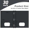 Two Pocket Folders, PANDRI 30 Pack Two Pocket Folders with
