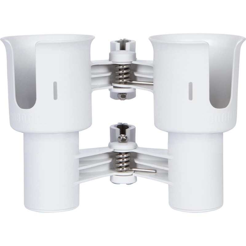 ROBOCUP ROBOCUP, (White), Best Cup Holder for Drinks, Fishing Rod/Pole,