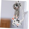 Hohopeti 36pcs Cute Cartoon Cow Keychain Animal Pendant for Birthday