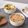 Pokini White Gold Splash Dinnerware Sets, 12 Pieces Fine China