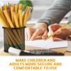 Seajan 96 Pcs Jumbo Pencils, Big, Fat, Thick, Triangular Grip