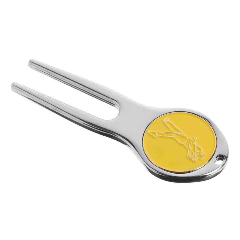 OHPHCALL 3pcs Golf Divot Repair Tool Marker Fork for Turf
