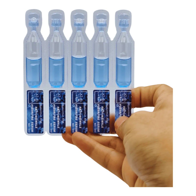 Ácido Hialurónico Facial + Parches Hidratantes Frente Kit