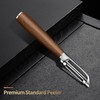 SOPHREPT Premium Stainless Steel Vegetable Peelers, Ultra Sharp Blades, Heavy-Duty