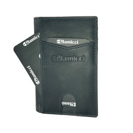 Glamicci Minimalist Hunter Slim Wallet for Men & Women | Card Holder for Men | Card Holder Wallet for Women | Wallets for Men Slim (RCH4/5), Royal_blue, Modern