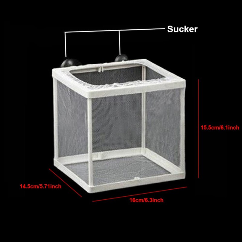 Aquarium Fry Hatchery Net, Fish Hatchery Isolation Box Breeding Box