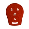 Key Fob Cover for Versa Sentra: 4 Buttons Silicone Remote