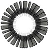 PRECISE CANADA 50 Pcs Black Color Plastic Handle, Scalpel Handle