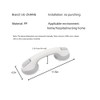 UU-ZHANG Bath and Shower Handle-Super Grip Double Lock Safety Suction