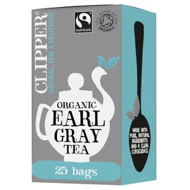 Clipper Fairtrade Organic Earl Grey Tea Bags Ref A06721 - Pack 25