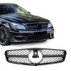 BDBO Front Grill Grille for 2008-2014 Mercedes W204 C-Class C250