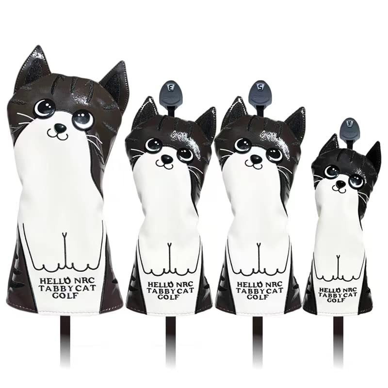 Golf Headcover Driver Cover Wood Cover UT Cover Cat Cat