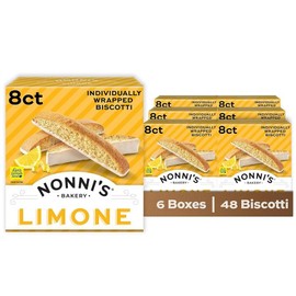 Nonis Biscotti Biscotti 6 boxes salted 48 caramels, Limone / 노니스 비스코티 비스코티 6박스 솔티드 48개 카라멜, Limone