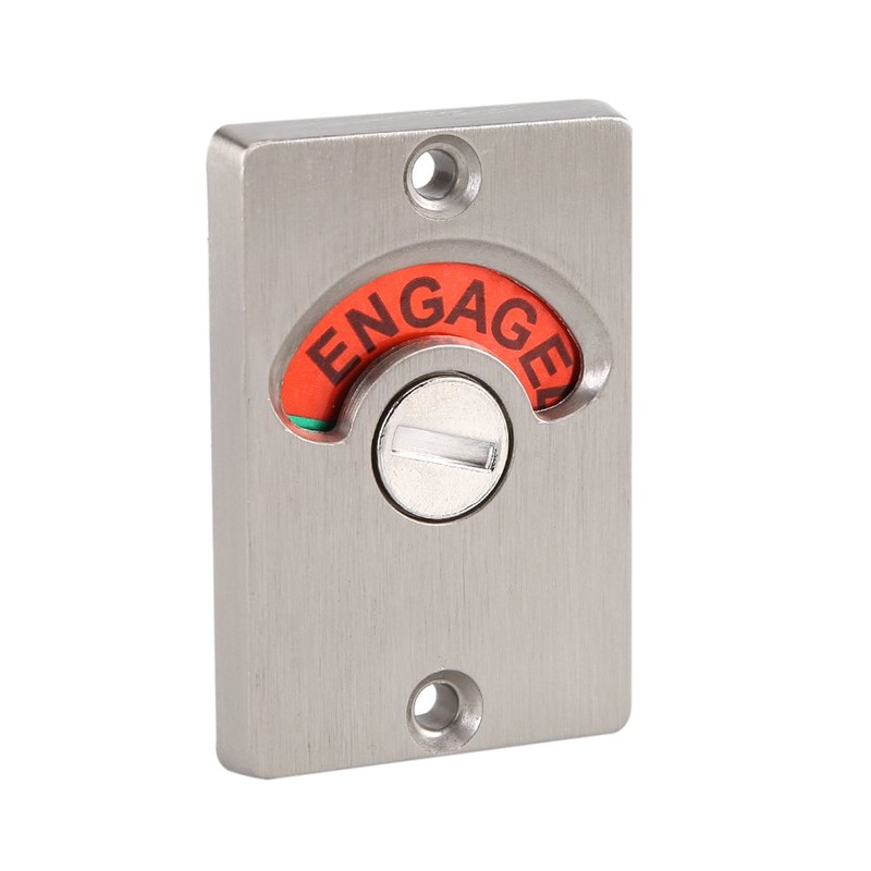 Mootea Latch Indicating Lock, Indicator Privacy Bolt Door Lock Vacant