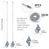 2 Pack Ceiling Fan Pull Chain, 20 inch Ceiling Pulls
