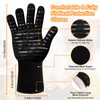 Flintronic Grill Gloves Heat Resistant Fire Resistant Oven Gloves Hand
