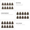 Mipcase 10pcs Retro Brass Cat and Dog Bells Wear-Resistant Pet