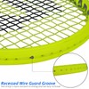 LUNNADE Adults Tennis Racket 27 Inch, Shockproof Carbon Fiber Tennis