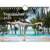 Yogazauber DIN A5 Wall Calendar for 2025 Yoga Zen Wellness