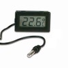 Digital Panel Mount Temperature Thermometer - LCD Display Celsius °C