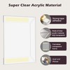 8 x 12 Acrylic Picture Frame, Horizontal/Vertical Clear Photo Frame