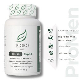 Biobo Labs ProMen Capil-E 180 cpsulas                                                                                                                 