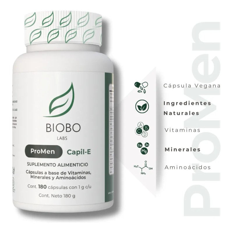 Biobo Labs ProMen Capil-E 180 cpsulas