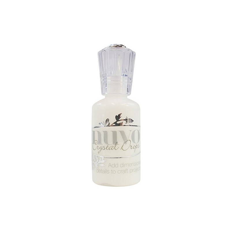 Tonic Studios Nuvo 1.1 Oz Crystal Drops, White (Gloss White),
