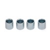 Skateboard Hardware Spacer Bearing Sleaves Set Silver Longboard Axle Spacer