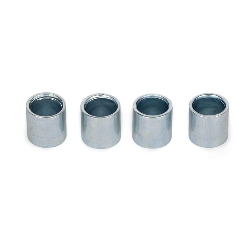 Skateboard Hardware Spacer Bearing Sleaves Set Silver Longboard Axle Spacer