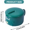 ZPSHYD Cartoon Dinosaur Noodle Bowl - Stainless Steel Inner Bowl