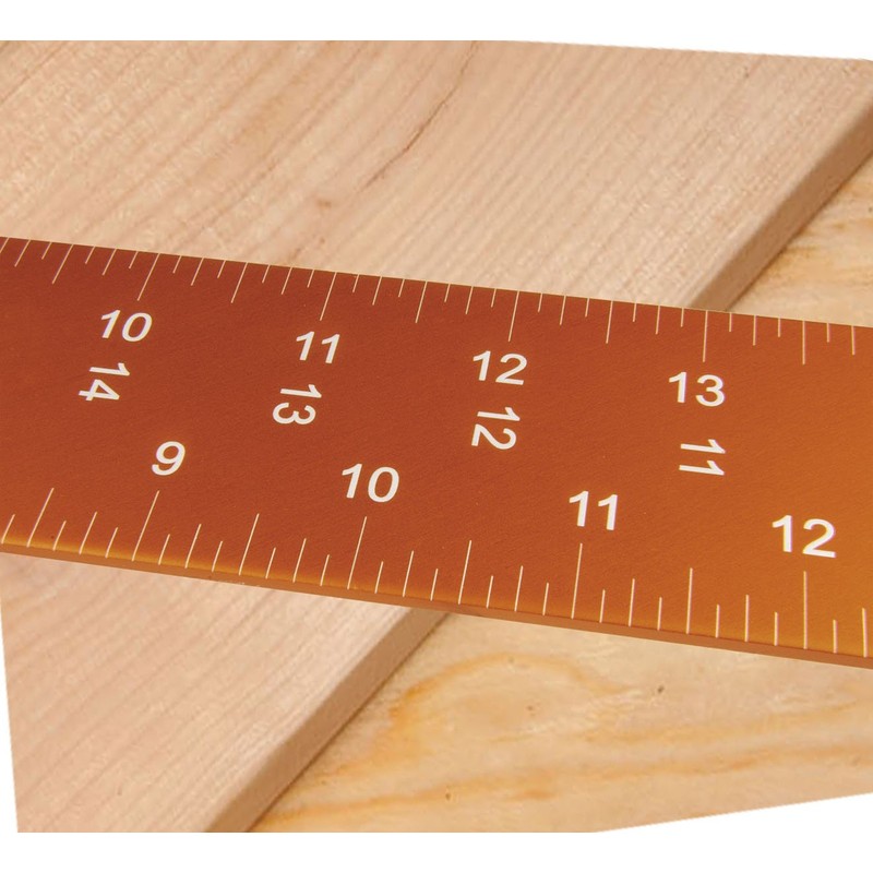 Swanson Tool Co SVL123 Savage 16"x24" Builder Square, Anodized, with
