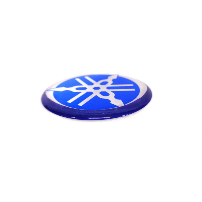 Yamaha Tuning Fork Emblem Sticker, Blue, Genuine Product, 1.6 inches