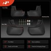 A-Premium Set of 4PCS Mud Flaps Splash Guards Mudflaps Mudguards