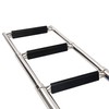 Amarine Made Heavy Duty 3 Steps Boat Marine Telescoping Stainless