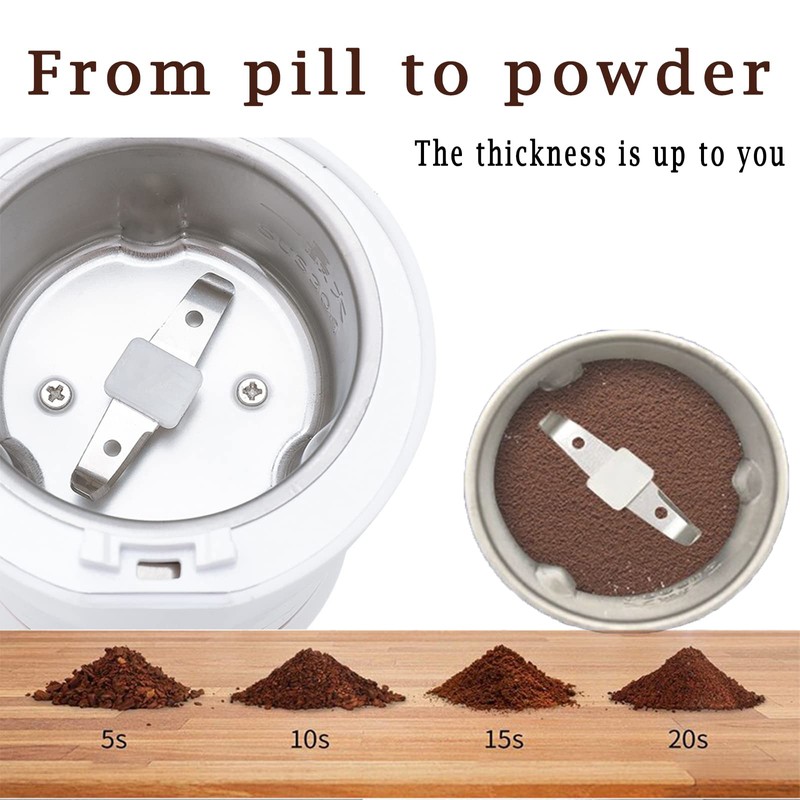 Electric Multifunctional Grinder.Electric Pill Crusher Grinder for Small or Large