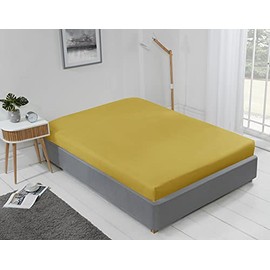 Emma Barclay Lyla Fitted Sheet in Ochre - Single