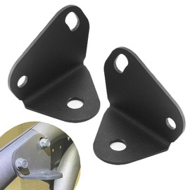 DarSeity UTV Rear Pillar Flag/ Antenna/ Whip Light Mounting Brackets for Can Am Maverick X3 & X3 MAX 2017-2025 (Rear Pillar Brackets - A)