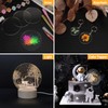 Gartful 50pcs Transparent Acrylic Sheet Circle - 1 inch, 0.12"