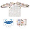Wildflowers Kids Art Smock Waterproof Artist Painting Aprons Long Sleeve
