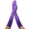 krautwear Women's Satin Evening Gloves (52 cm) in Various Colours,