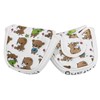 Anfang Mallet Magnetic Putter Cover with Bear Embroidery (White)