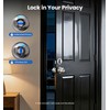 Veise Keyed Alike Door Knob & Single Cylinder Deadbolt Set,