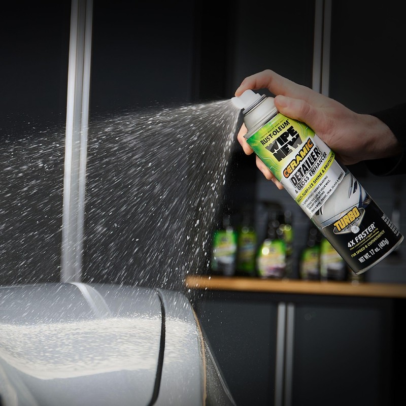 Wipe New Rust-Oleum 393327 Ceramic Detailer and Gloss Enhancer Turbo