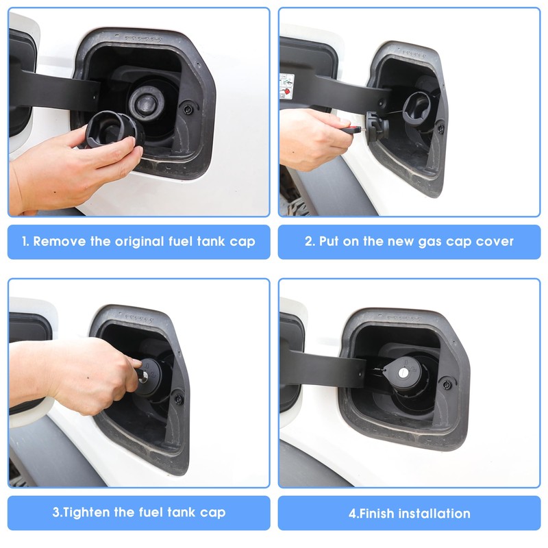 sukemichi Locking Gas Cap Lock And Key For Bronco /
