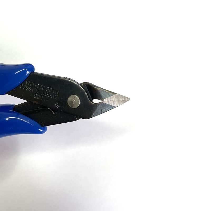 RUIYITECH Electrical Cutting Plier Wire Cable Cutter Side Snips Flush