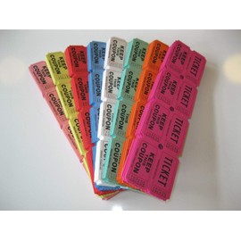 800 50/50 Raffle Tickets 100 of 8