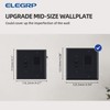 Combination Wall Plate ELEGRP 2-Gang 1-Toggle Light Switch 1-Decorator/GFCI Device